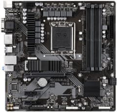 GIGABYTE B760M DS3H DDR4 / Intel B760 / LGA1700 / 4x DDR4 / 2x M.2 / DP / HDMI / USB-C / mATX