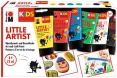 Marabu KiDS Little Artist sada akrylových farieb - 6 x 75 ml