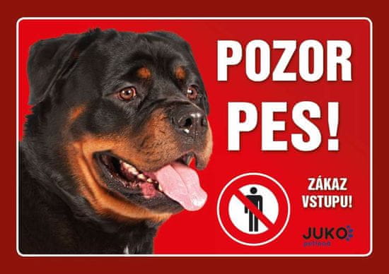 Ceduľka Juko ROTVAJLER