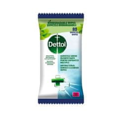 Dettol Čistiace obrúsky -na povrchy, antib., 80 ks