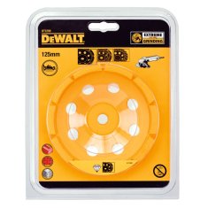 DeWalt Brúsny kotúč 125 mm M14 na tehly, betón rovný