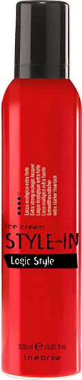 Inebrya Lak na vlasy s extra silnou fixáciou Ice Cream Style-In (Logic Style) 320 ml