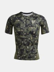 Under Armour Under Armour HG IsoChill Prtd SS Pánske kompresné tričko - zelene