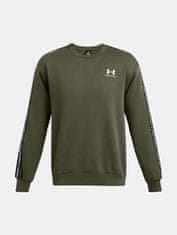 Under Armour Pánska mikina UNDER ARMOUR Icon Fleece Crew Taping - zelená