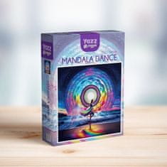 Yazz Puzzle Štvorcové puzzle Tanečná mandala 1023 dielikov