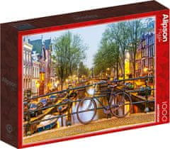 Alipson Puzzle Rozžiarený Amsterdam 1000 dielikov