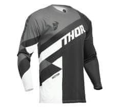 THOR Sector Checker pánsky dres black/gray vel.M