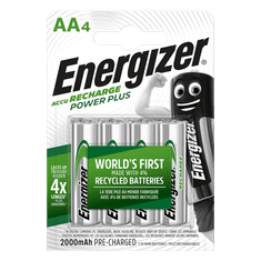 HJ Batéria AA/HR6 2000mAh ENERGIZER POWER PLUS 4ks (blister)