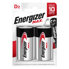 HJ Batéria LR20/D ENERGIZER MAX 2ks (blister)