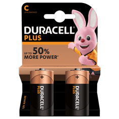 HJ Batéria LR14/C Duracell Plus 2ks (blister)