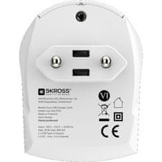 Skross Euro USB nabíjací adaptér DC10, 2x USB A 5V/2400mA