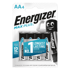 HJ Batéria AA/LR6 Energizer MAX Plus 4ks (blister)