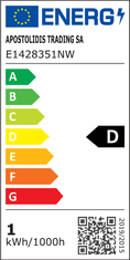 Diolamp SMD LED tubulárna mini žiarovka 1W/E14/230V/4000K/140Lm/360°