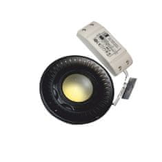 Diolamp COB LED SPOT RETROFIT KIDS AR111 15W/230V/6400K/1300Lm/IP20/Zoom 10°~60° + Driver 12V