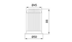 Diolamp COB LED SPOT RETROFIT KIDS PAR16 10W/230V/6400K/850Lm/33°/IP20 + Driver 12V