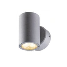 ACA Lightning LED vonkajšie nástenné svietidlo COMPASS 6W/230V/3000K/368Lm/2x24°/IP54, šedé