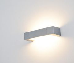 ACA Lightning LED nástenné dekoratívne svietidlo FOGA 6W/230V/3000K/500Lm/110°/IP20, šedé