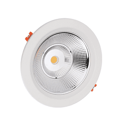 ACA Lightning COB LED bodovka PARO 40W/230V/4000K/3400Lm/IP20/90°, kruhová biela