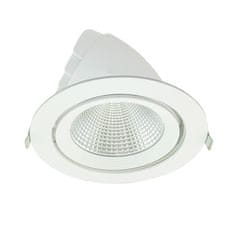 ACA Lightning COB LED bodovka LINO 30W/230V/3000K/2400Lm/IP20/60°, kruhová biela