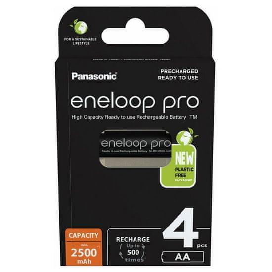 HJ Batéria AA/HR6 2500mAh PANASONIC ENELOOP PRO, 4 ks (blister)