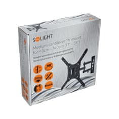 Solight Stredný konzolový držiak pre ploché TV 43cm - 140cm (17" - 55")