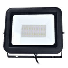 Solight LED reflektor PRO 100W/230V/5000K/8500Lm/120°/IP65, čierny