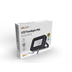 Solight LED reflektor PRO 10W/230V/850Lm/5000K/120°/IP65, čierny