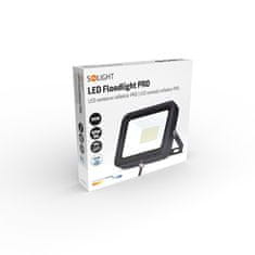 Solight LED reflektor PRO 100W/230V/5000K/8500Lm/120°/IP65, čierny