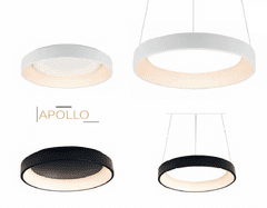 ACA LED stropné svietidlo APOLLO 80W/230V/3000K/4100Lm/270°/IP20, Flicker free