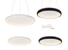 ACA LED stropné svietidlo DIANA 48W/230V/3000K/4610Lm/270°/IP20, Flicker free