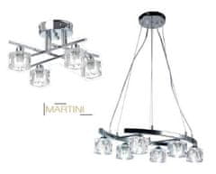 ACA Závesné svietidlo MARTINI max. 6x28W/G9/230V/IP20