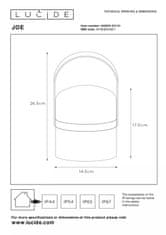 LUCIDE Stolný vonkajšiu LED lampička JOE, IP44