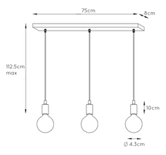 LUCIDE FIX MULTIPLE 3 ARMS