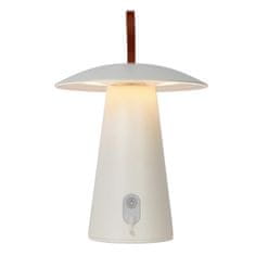 LUCIDE Dona White stolný vonkajšiu LED lampa, IP54