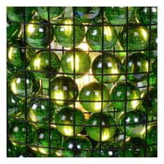 LUCIDE Stolová lampička Marbles Green, priemer 15cm