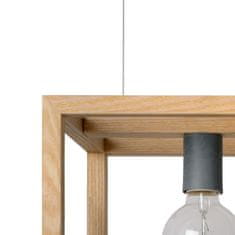 LUCIDE ORIS Wood Pendant Light