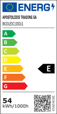 ACA LED prisadené svietidlo SOLO 52W/230V/3000K/3600Lm/IP20/DIM, Flicker free