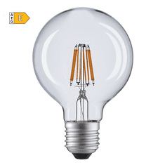 Diolamp LED Globe Filament žiarovka číra G80 10W/230V/E27/4000K/1260Lm/360°