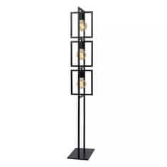 LUCIDE Stojacia lampa LUUK 3xE27 - Black