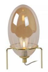 LUCIDE Stolová lampa EXTRAVAGANZA BELLISTER priemer 13 cm - 1xG9 - Amber