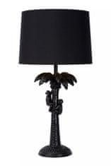 LUCIDE Stolová lampa EXTRAVAGANZA COCONUT priemer 30,5 cm - 1xE27 - Black