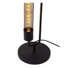 LUCIDE Stojacia lampa CALIXT 2xE27 - Black