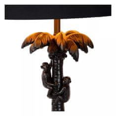 LUCIDE Stolová lampa EXTRAVAGANZA COCONUT priemer 30,5 cm - 1xE27 - Black