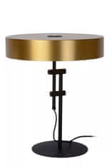 LUCIDE Stolová lampa GIADA priemer 40 cm - 2xE27 - Brass