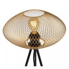 LUCIDE Stolová lampa MESH priemer 30 cm - 1xE27 - Brass