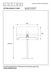 LUCIDE Stolová lampa EXTRAVAGANZA TUSSE priemer 30 cm - 1xE27 - Green