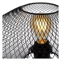 LUCIDE Stolová lampa MESH priemer 30 cm - 1xE27 - Black