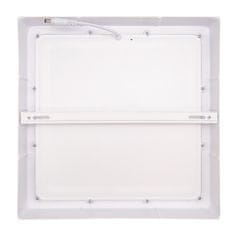 Solight LED mini panel CCT, prisadený, 24W, 1800lm, 3000K, 4000K, 6000K, štvorcový biely