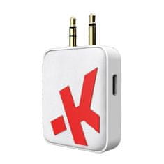 Skross Bezdrôtový audio adaptér, vysielač-prijímač 2v1, Bluetooth 5 a vyššie, 3,5 mm mini jack