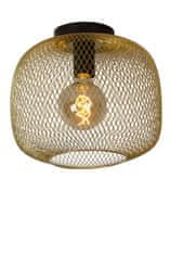 LUCIDE Stropné svietidlo MESH Gold, priemer 30cm